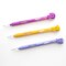 BAZIC 0.7 mm Mechanical Pencil w/ Spinner Top Eraser (3/Pack)